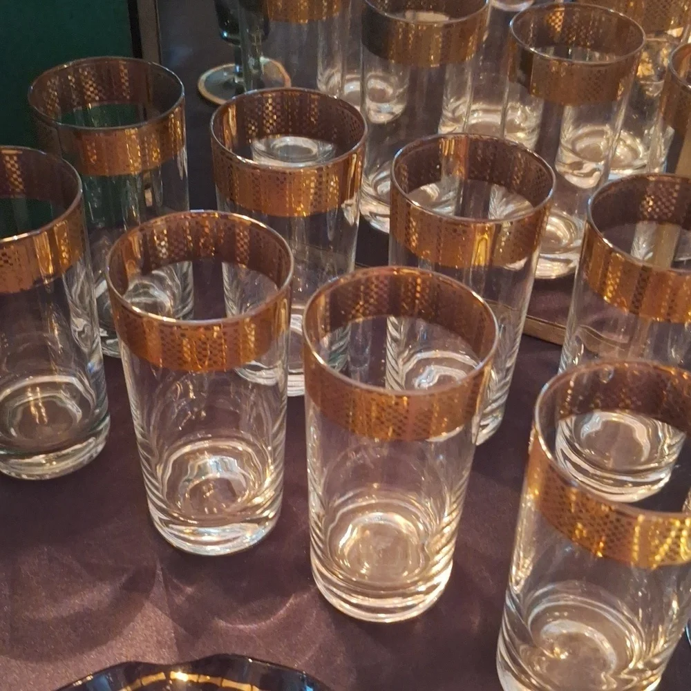 Vintage highball glass